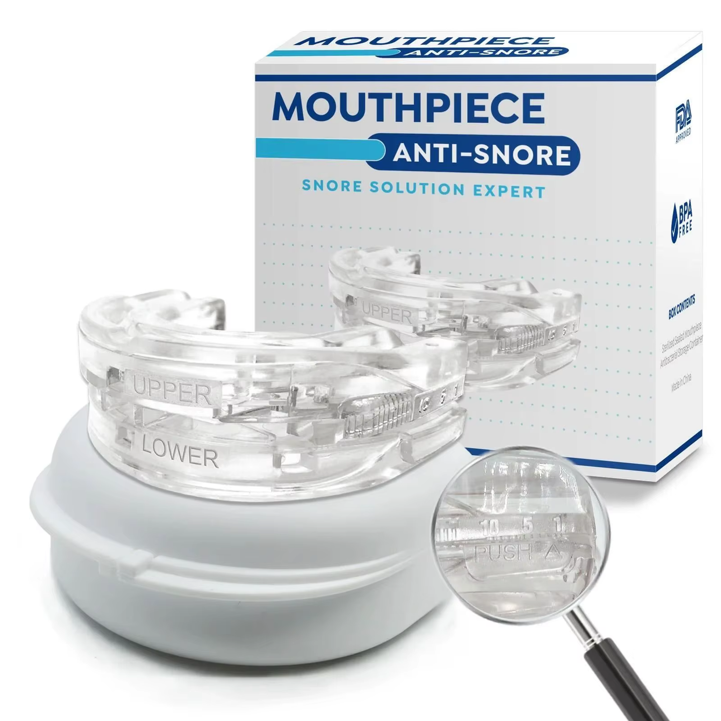 Moldable Anti-Snoring Mouth Guard
